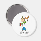 Aimant BBQ King (Recto/Verso)