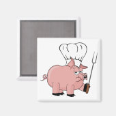 Aimant BBQ Pig (Recto/Verso)