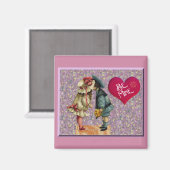 Aimant "Be Mine" Sweet Nostalgale Valentine (Recto/Verso)
