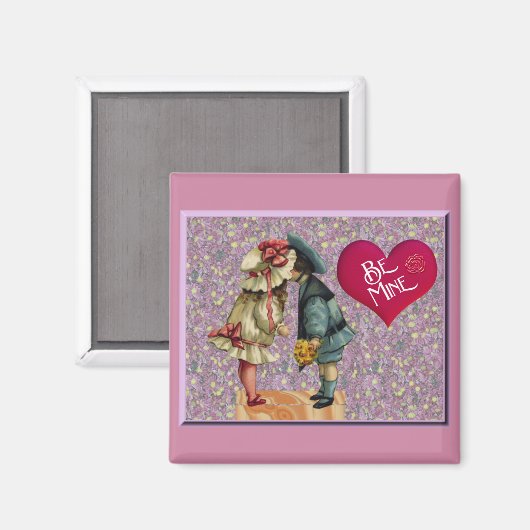 Aimant "Be Mine" Sweet Nostalgale Valentine (Recto/Verso)