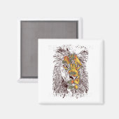 Aimant Be The Lion Not The Sheep Motivational  (Recto/Verso)