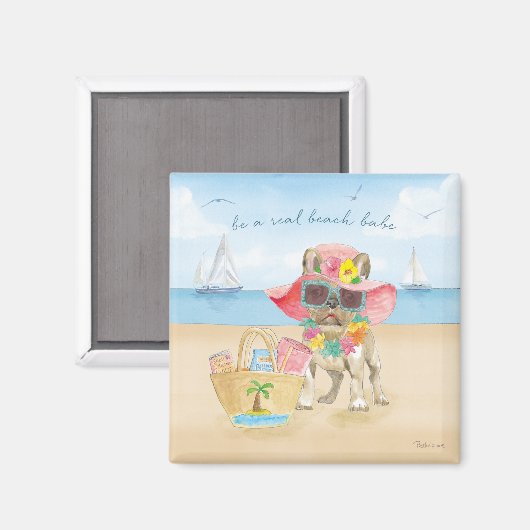 Aimant Beach Babe (Recto/Verso)