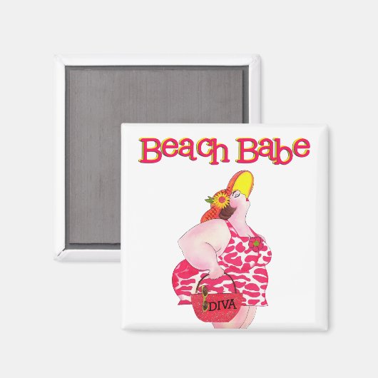 Aimant Beach Babe (Recto/Verso)