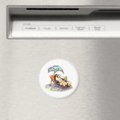 Aimant Beach Bum (In Situ (Lave-vaisselle))
