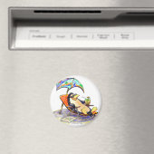 Aimant Beach Bum (In Situ (Lave-vaisselle))