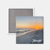 Aimant Beach de Floride (Recto/Verso)