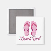 Aimant Beach Girl (Recto/Verso)