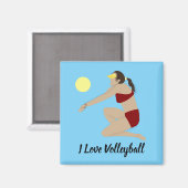 Aimant Beach Volleyball (Recto/Verso)