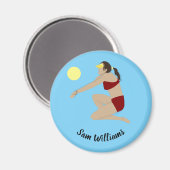 Aimant Beach Volleyball (Recto/Verso)