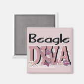 AIMANT BEAGLE DIVA (Recto/Verso)