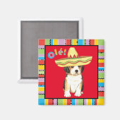 Aimant Beagle Fiesta (Recto/Verso)