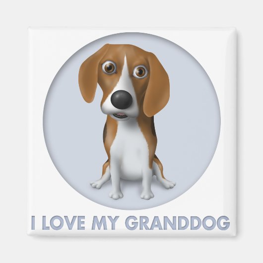 Aimant Beagle Granddog (Devant)