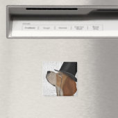Aimant Beagle, Hound officiel et Casquette (In Situ (Lave-vaisselle))