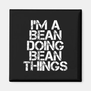 Aimant Bean Funny Nom de famille Arbre de famille Anniver