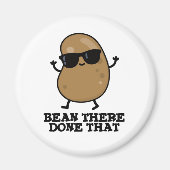 Aimant Bean Là Fait Ce Drôle Bean Pun (Devant)