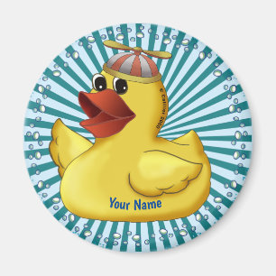 Aimant Béanie Casquette Canard en caoutchouc