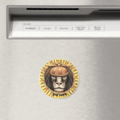 Aimant Beanie Lion (In Situ (Lave-vaisselle))
