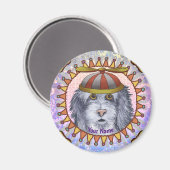 Aimant Beanie SheepDog (Recto/Verso)