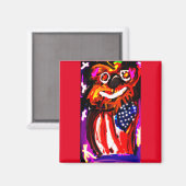 Aimant Bear 4 Juillet Vélo Jouer Cartes (Recto/Verso)