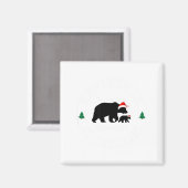 Aimant Bear Lair New Hampshire Christmas (Recto/Verso)