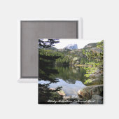 Aimant Bear Lake Rocky Mountain National Park (Recto/Verso)