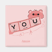 Aimant Bear mignonne dans l'aimant (Devant)