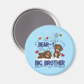 Aimant Bear y Big Brother Fils de frère (Recto/Verso)