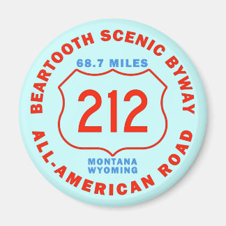 Aimant Beartooth Pittoresque Byway All American Road