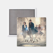 Aimant BEASTS FANTASTIQUES ET OÙ LES TROUVER™ City Fog (Recto/Verso)