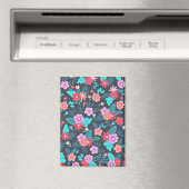 Aimant Beau arrangement Ditsy Floral Pattern-56576 (In Situ (Lave-vaisselle))