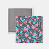 Aimant Beau arrangement Ditsy Floral Pattern-56576 (Recto/Verso)