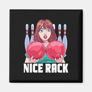Aimant Beau Bowler 10 broches Nice Rack Bowling