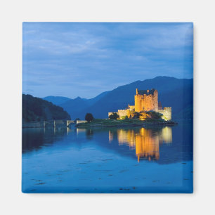 Aimant Beau château d'Eileen Donan à Dornie occidental