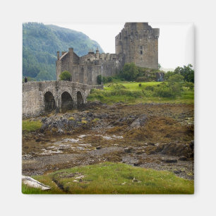 Aimant Beau château d'Eileen Donan dans l'ouest de Dorni