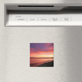 Aimant Beau coucher de soleil sur la plage (In Situ (Lave-vaisselle))