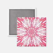 Aimant Beau design rose unique (Recto/Verso)