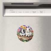 Aimant Beau Lapin Lapin Lop Joli frigo (In Situ (Lave-vaisselle))