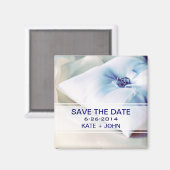Aimant Beau Mariage Coussin Bague (Recto/Verso)