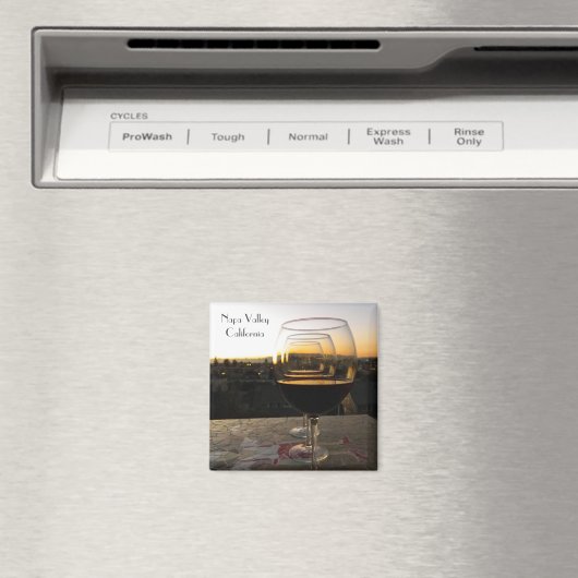 Aimant Beau Napa Valley Magnet! (In Situ (Lave-vaisselle))