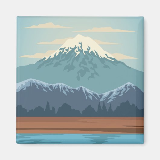 Aimant Beau paysage (Devant)