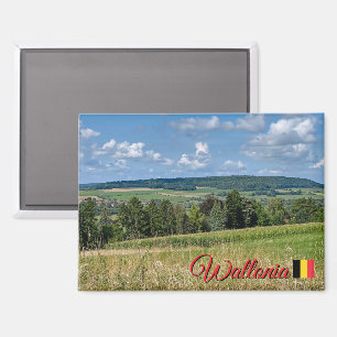 Aimant Beau paysage en Wallonie, voyage
