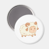 Aimant Beau Petit Bélier (Recto/Verso)