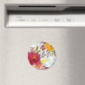 Aimant Beau Rose (In Situ (Lave-vaisselle))