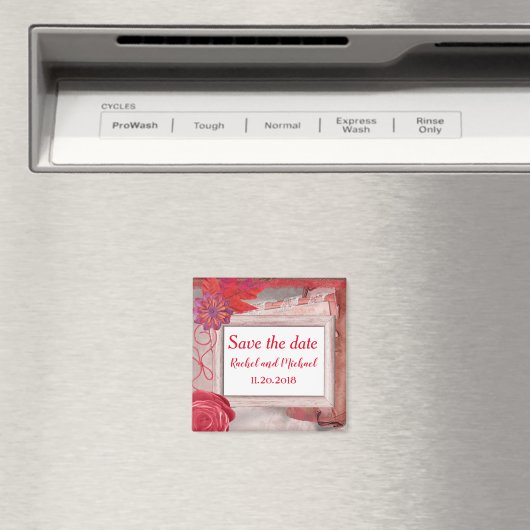 Aimant Beau Rouge enregistrer la date (In Situ (Lave-vaisselle))