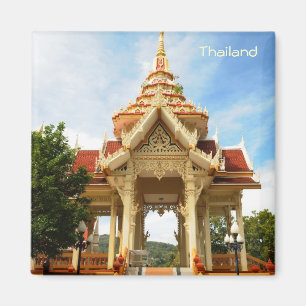 Aimant Beau temple bouddhiste en Thaïlande