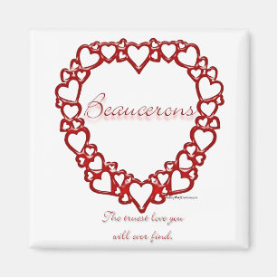Aimant Beauceron Véritable Amour