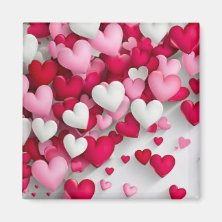 Aimant Beaucoup d'aimant de coeur