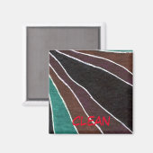 Aimant "Beaucoup de chemins" Lave-vaisselle Abstrait Magn (Recto/Verso)