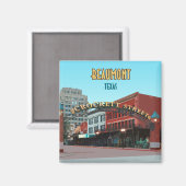 Aimant Beaumont Texas Downtown Crockett Street (Recto/Verso)