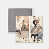 Aimant Beauté Art Déco (Recto/Verso)